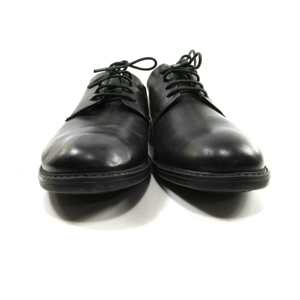 Clarks Oxfords Waterproof  Black Leather Lace Up  Mens Size US 9.5  EU 42.5